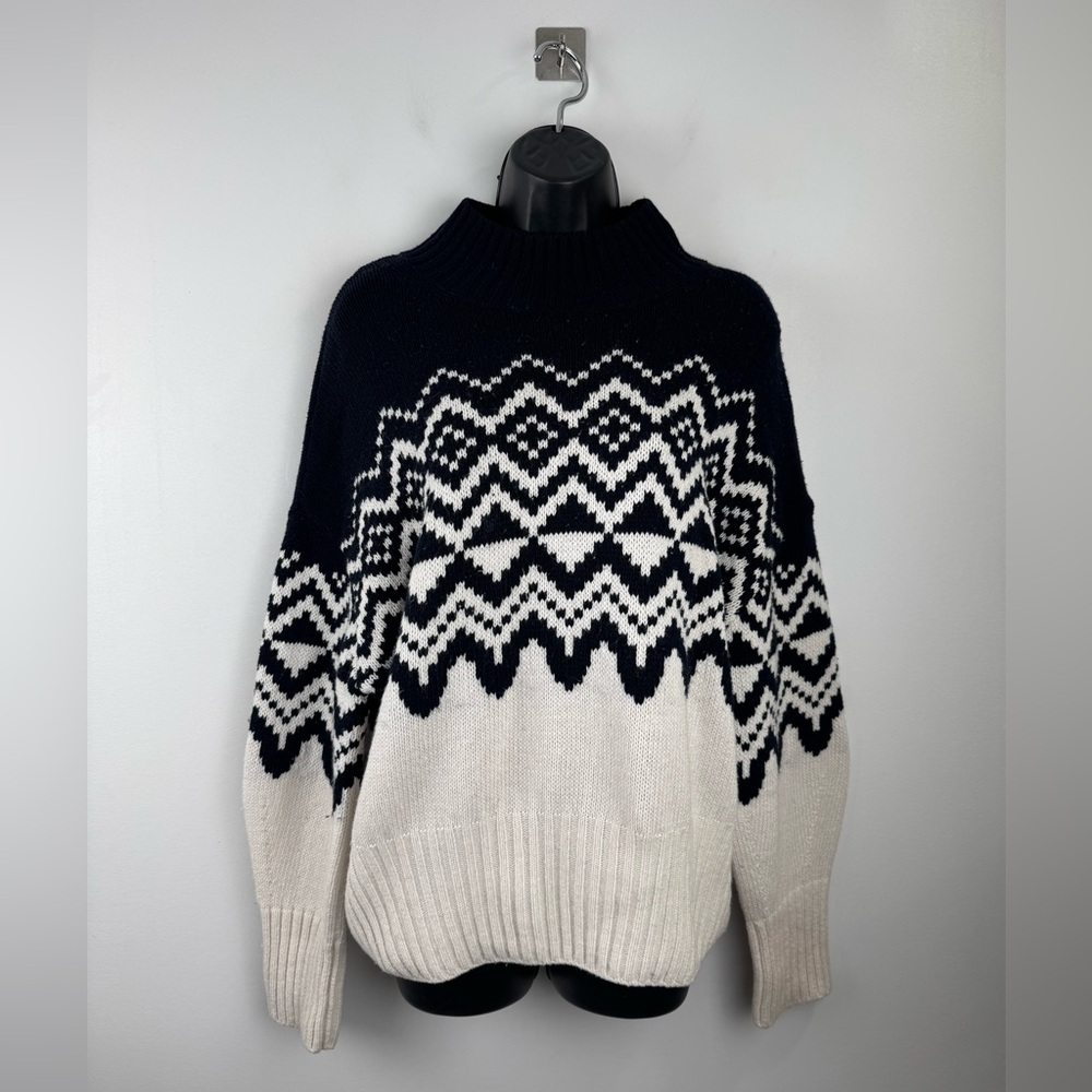 Barbour‎ Women Gwyn Fair Isle Sweater Size 8